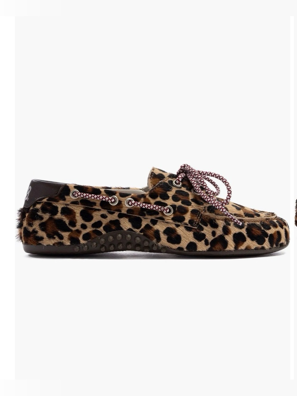 P448 Antibes Leopard Print Boat Shoe